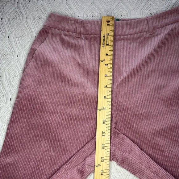 Boden Belgravia wide Leg Corduroy Pants In Blushing Rose Size 6 - Picture 12 of 16